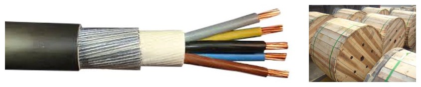 Huadong low price 10mm 3 core swa cable for sale