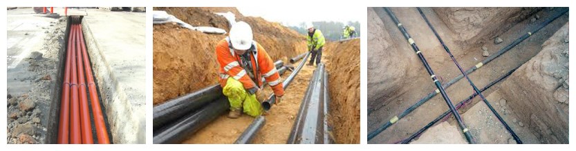 low price xlpe underground cable installation